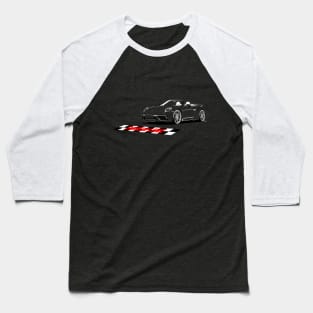 Color Wash 911 Finish Line Baseball T-Shirt
